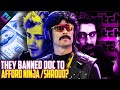 Twitch Banned Dr Disrespect to Afford Ninja and Shroud?