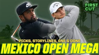 Building a World Golf Tour + 2024 MEXICO OPEN AT VIDANTA Mega Preview | The First Cut Podcast