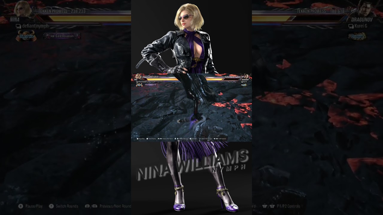 Poison Spam!!! 😱 Nina Williams 