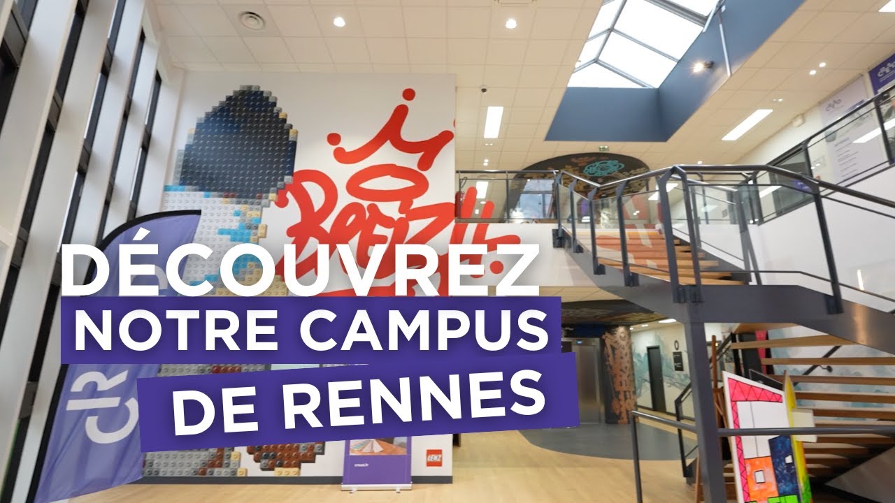 Découvrez le Campus Tour de notre campus à Rennes ! - YouTube