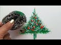 #PAINTING 357 / Easy Art / Christmas Tree Painting in Acrylics🎄