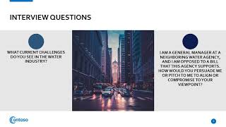 Week 2 Govt Relations Analyst Interview Process