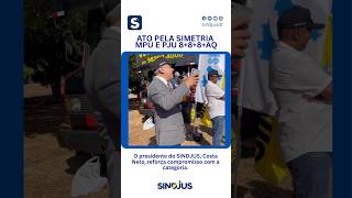 Grande Ato pela Simetria MPU e PJU em frente à PGR no dia 02 de outubro de 2025