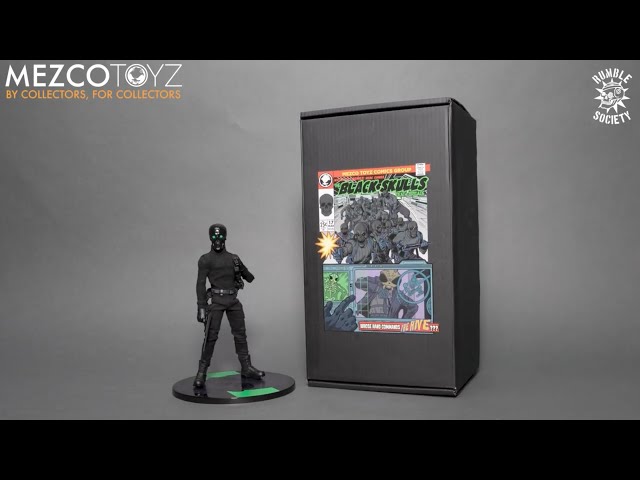 One:12 Collective Black Skulls Death Brigade | Mezco Toyz - YouTube