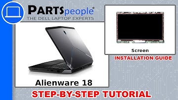 Dell Alienware 18 (P19E001) Screen How-To Video Tutorial