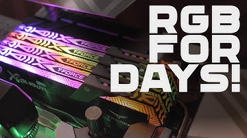 More RGB Memory and now RGB SSDs!