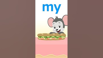 Kindergarten Sight Words: My | ABCmouse #learning #education #sightwordsforkids #kindergarten