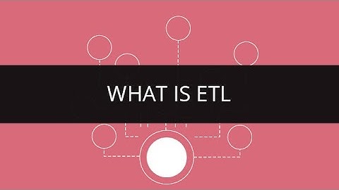 What is Extract Transform Load (ETL)? | Edureka
