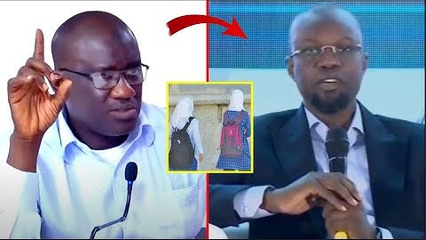 Polémique sur le voile à l'école: Moussa Tine Taxawu Sénégal sermonne SONKO