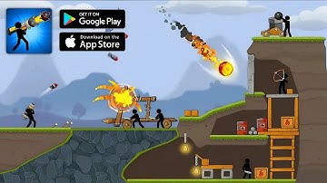 BOOM STICK BAZOOKA PUZZLES - Walkthrough Gameplay Part 26 - LEVEL 76-80 (iOS Android)