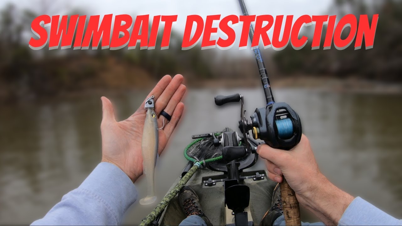 Swimbait Fishing For BIG Pre-Spawn Bass