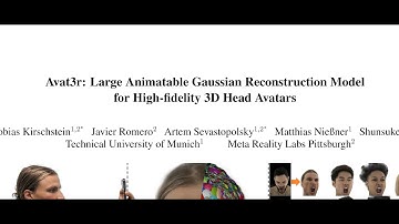Avat3r: Large Animatable Gaussian Reconstruction Model for High-fidelity 3D Head Avatars
