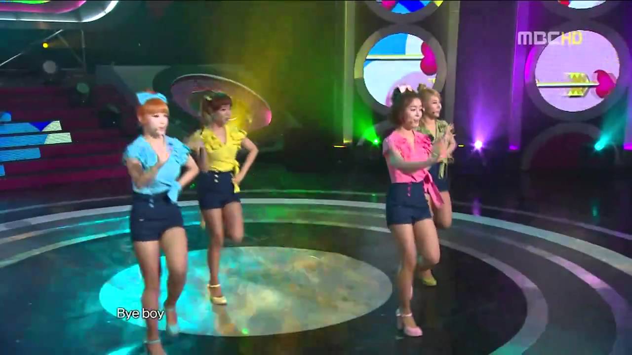 110122 Secret - Shy Boy [HD]