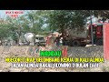 WADIDAU‼️Ngecor Lagi Slup Turap Kali - 3 Bulan Lagi Jalan Alinda Bekasi GLOWING