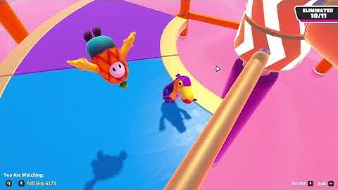 hacker vs hacker in the final round of Fall Guys