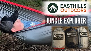 💥 Best Budget Hammock Camping Setup on Amazon • Easthills Outdoors Jungle Hammock Review & Tutorial