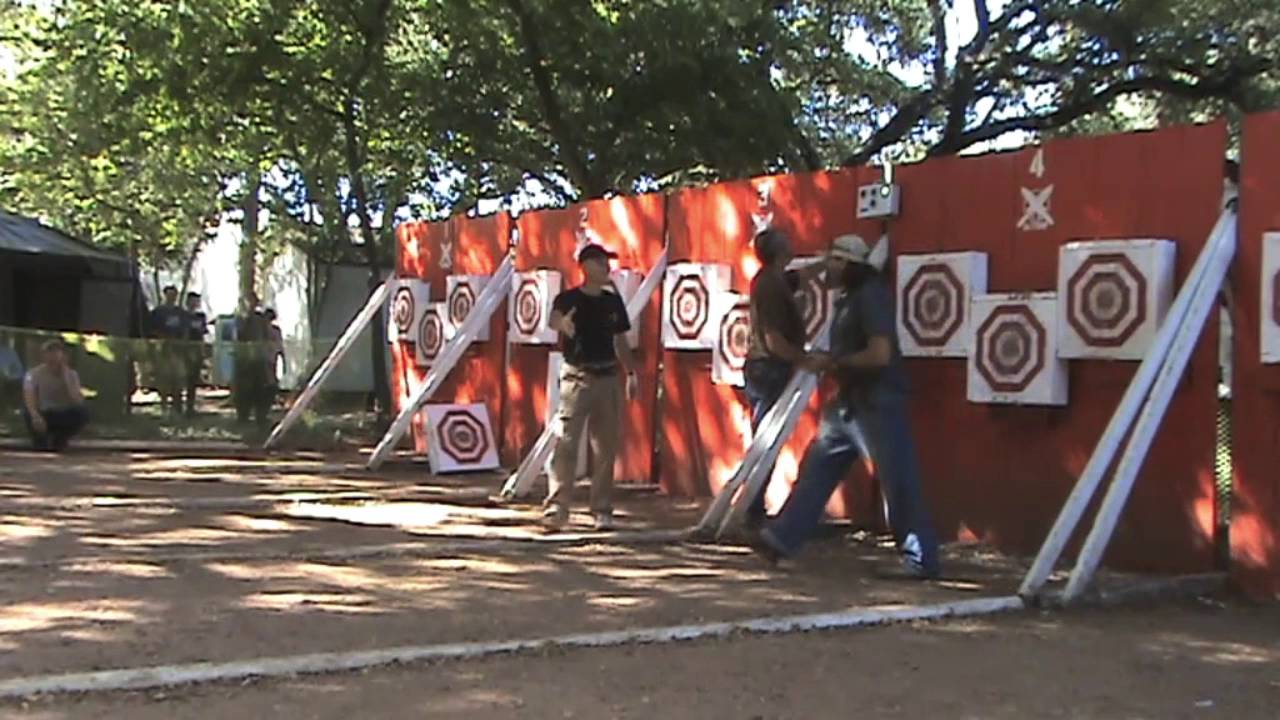 Чемпионат мира по метанию ножей IKTHOF Annual World Championship 2016 Fast draw Дуэль