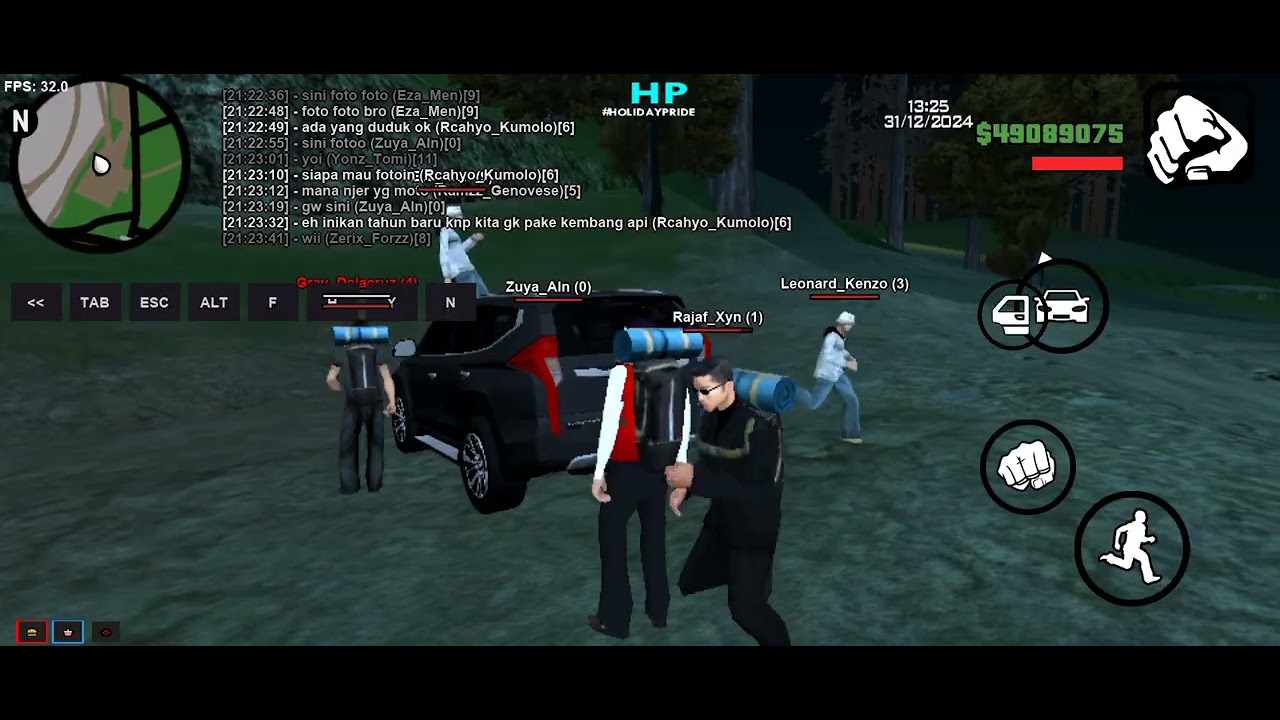 jalan jalan ke gunung part 2||GTA samp Server HPRP