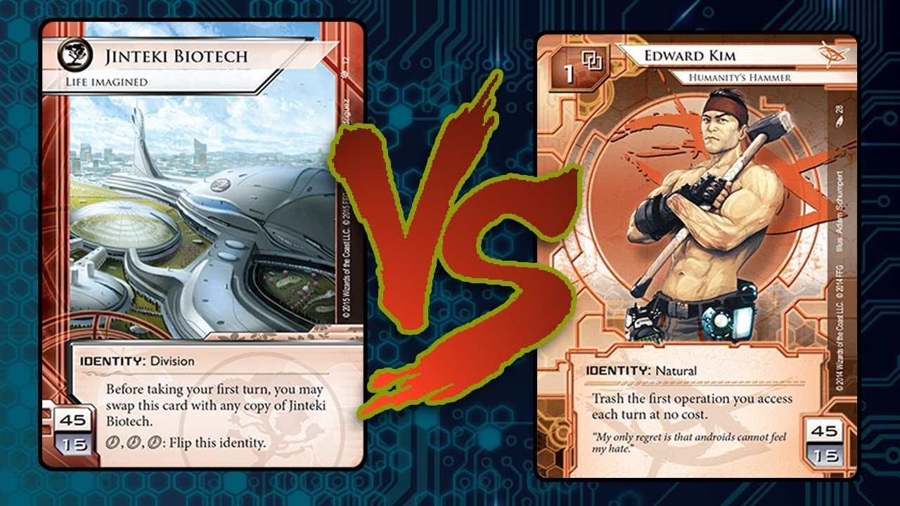 Android: Netrunner - Crash Test #148 Jinteki Biotech Traps VS Edward ...
