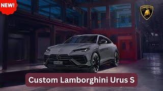 Custom Lamborghini Urus S: 691 HP, Widebody, and 24-inch Wheels - The Ultimate Luxury SUV!