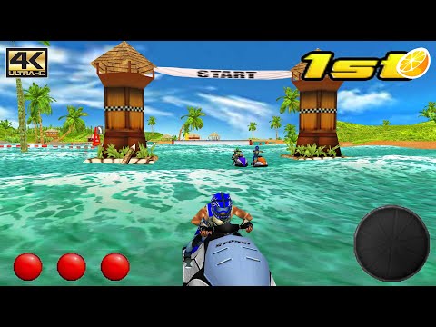Aqua Moto Racing 3D - 3DS Gameplay 4K 2160p (Citra)