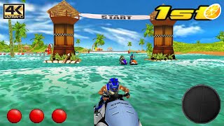 Aqua Moto Racing 3D - 3DS Gameplay 4K 2160p (Citra) screenshot 5