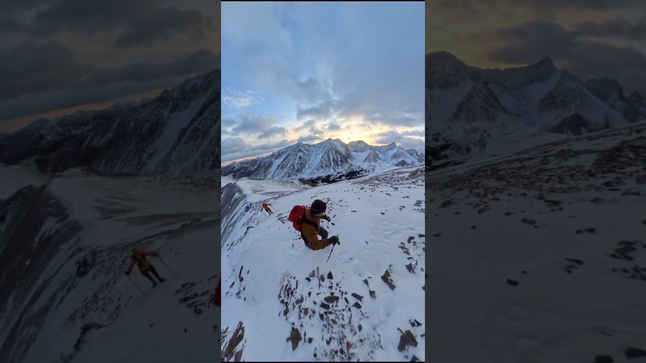 Sunrise hike in the Canadian Rockies