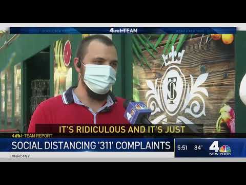 Mapping NYC's 311 Social Distancing and Masks Complaints | NBC New York