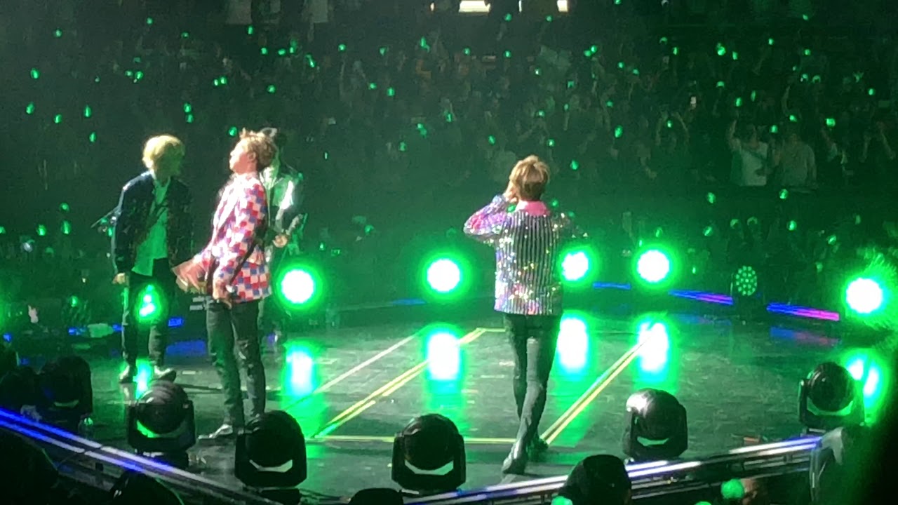 180916 BTS LYS tour in Ft.Worth, Title medley 타이틀곡 메들리