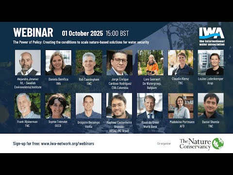 The Power Of Policy Creating The Conditions To Scale Nature Based Solutions For Water Security