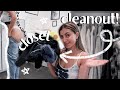 MY CLOTHES DONT FIT ME || Closet Clean Out after Weight Gain ❤️✨ body dysmorphia chit chat!