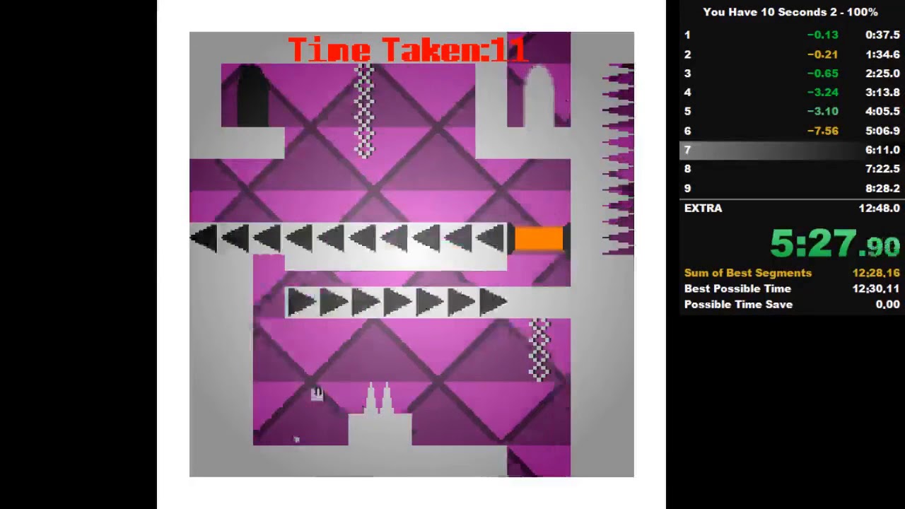 [ex-WR] You Have 10 Seconds 2 Any% Speedrun 