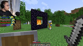 ohnepixel plays MInecraft Hardcore with Caedrel | part 2