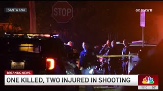 1 dead, 2 injured in shooting in Santa Ana