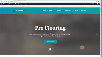 How to install Flooring WP theme + demo content.