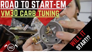 1970 CL350 Tracker Build : VM30 Carb Tuning