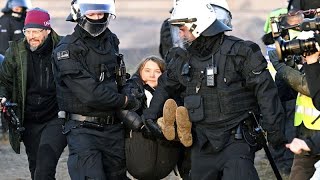 Allemagne : l'activiste Greta Thunberg provisoirement interpellée lors d'une manifestation