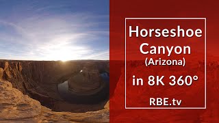 Horseshoe Canyon, Arizona in 8K 360VR