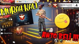 JUAL AKUN SULTAN FREE FIRE MURAH