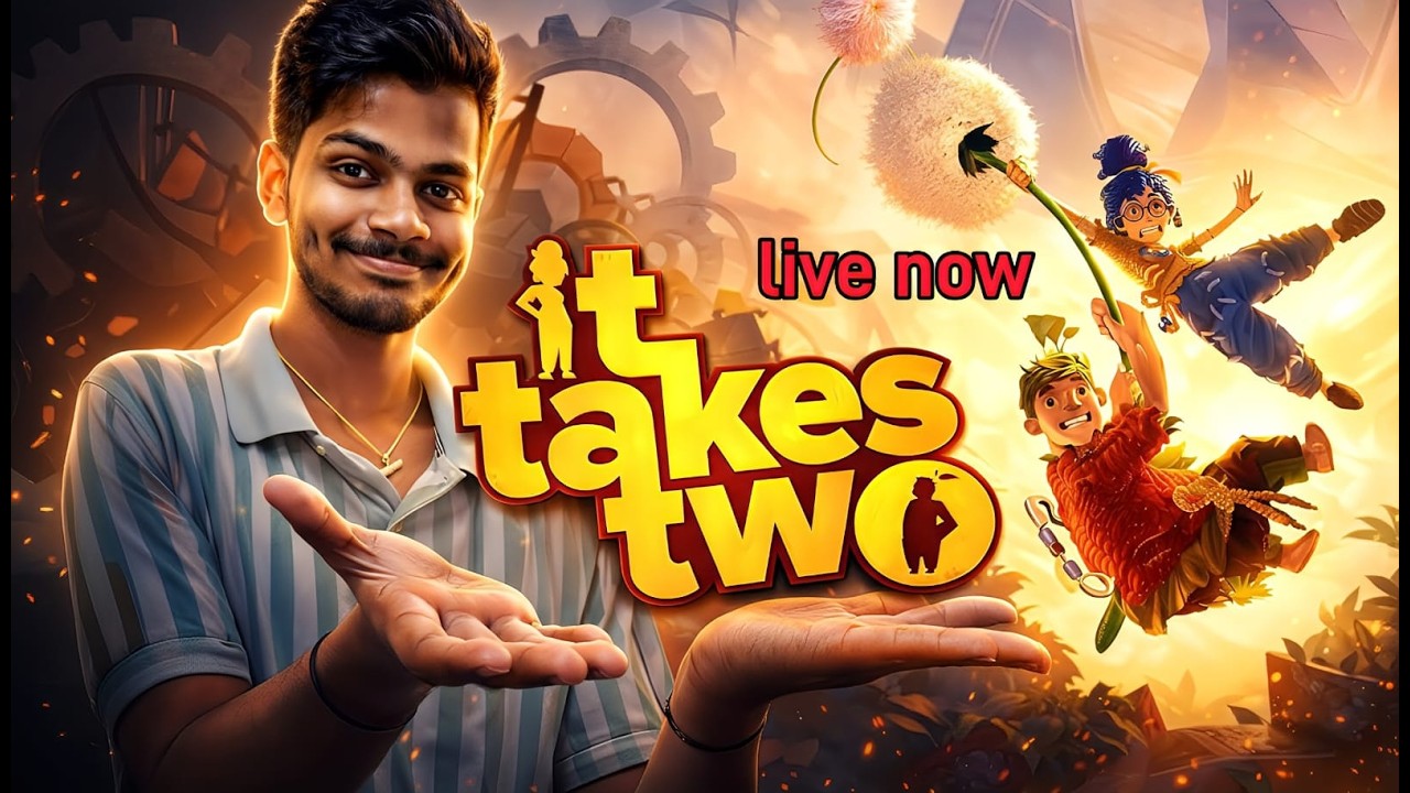 It Takes Two LIVE 🔴 Chapter 4 Begins! | Hindi Co-Op Chaos 😂