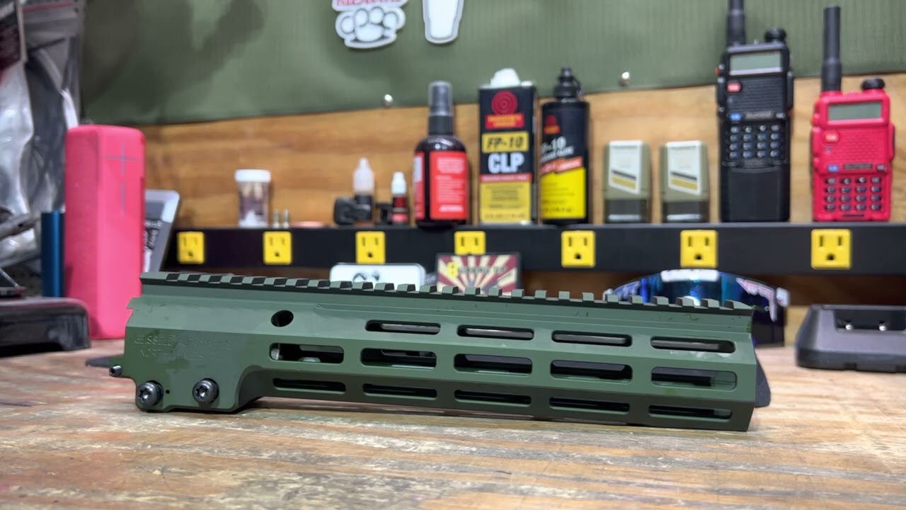 Geissele ODG MK16 10.5” mlok rail handguard unboxing