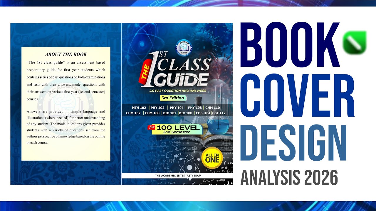 BOOK COVER DESIGN  ANALYSIS 2026