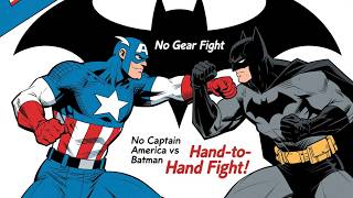 Captain America vs Batman (No Gear Fight)
