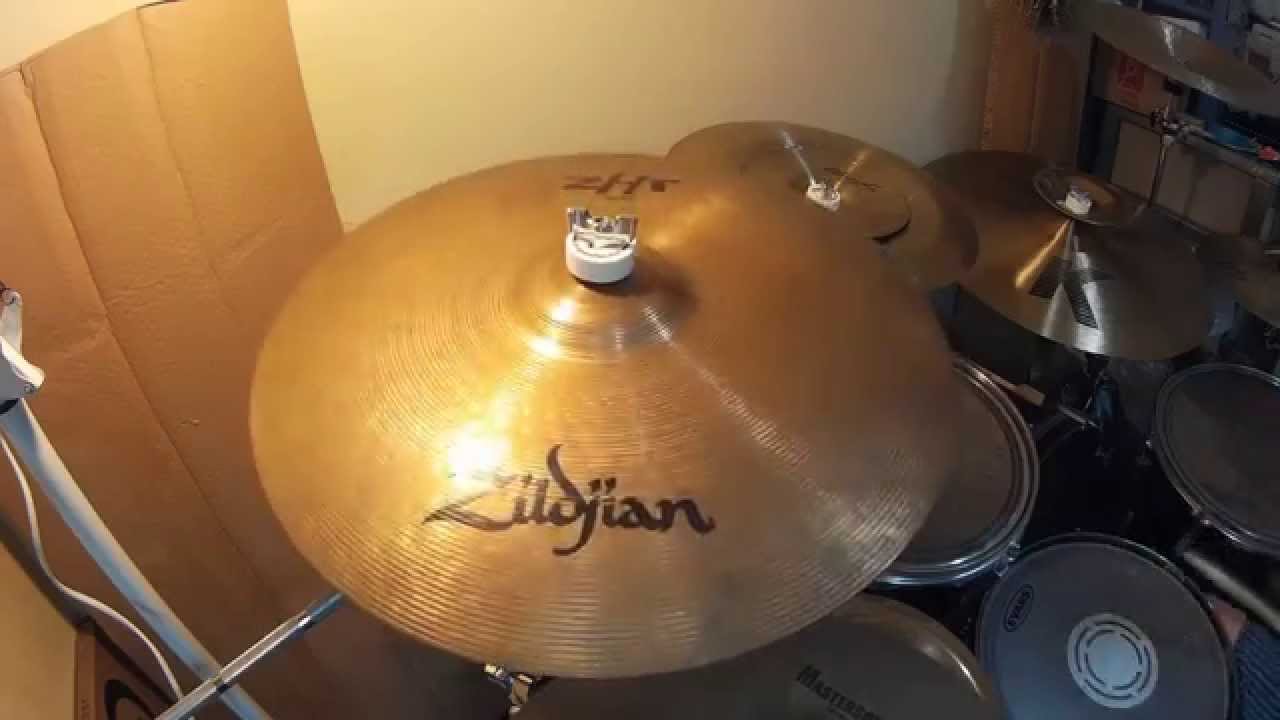 Zildjian ZHT Crash Ride 18'' sound test [HD] YouTube