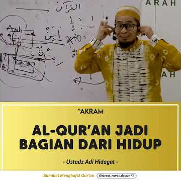 Ustadz Adi Hidayat -Tips Agar Anak Cepat Hafal Quran