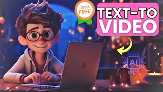 UNLIMITED Text To Video Generator AI Free | Text To Video For Free - Using AI Text to Video Website