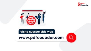 Visita Nuestro Sitio Web Y Conoce Sobre Pdf Ecuador