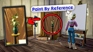 Making custom paintings in The Sims 4