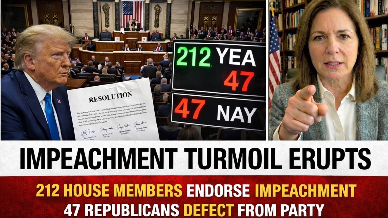 Trump's Third Impeachment EXPLODES: 212 Lawmakers Sign Resolution as 47 Republicans BREAK RANKS