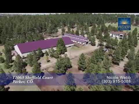 11063 Sheffield Court, Parker, CO home video tour